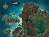 Overview of continent and regions.