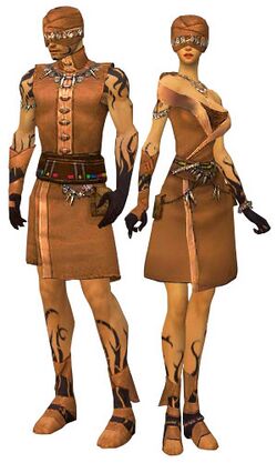 A male and female ritualist