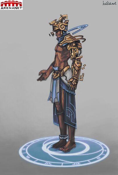 File:"Chronomancer cyborg" concept art.jpg